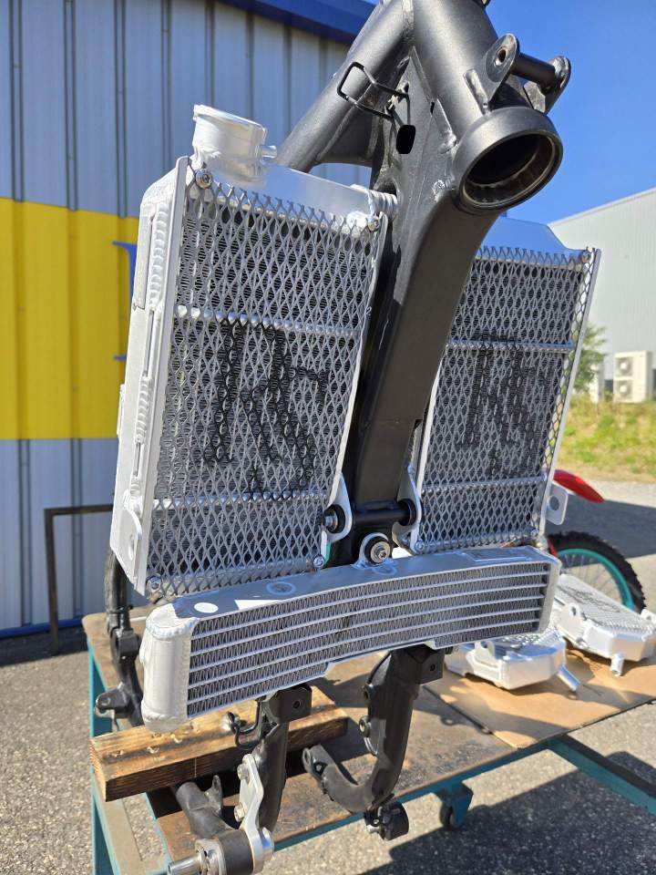 Réparation de radiateur moto Cusset